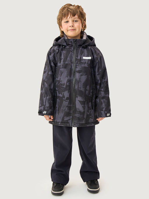 Куртка п4м3926 черный