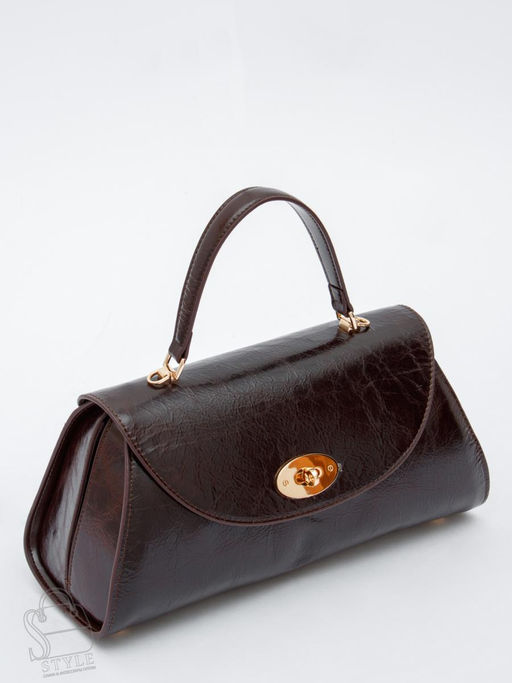 Сумка женская кожаная 1043L coffee Polina&Eiterou