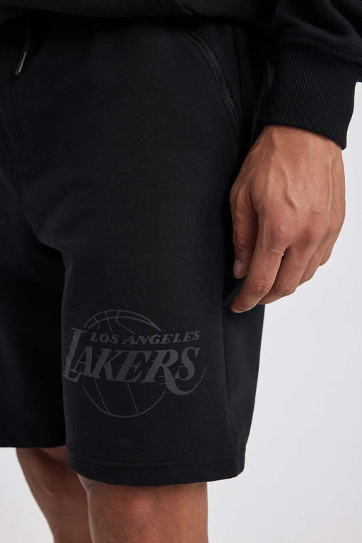 DeFactoFit Укороченные шорты стандартного кроя NBA Los Angeles Lakers  фото 4