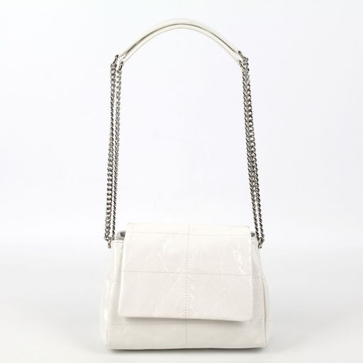 Женская кожаная сумка с ручками-цепочкой 0076-3 - Cidirro фото 2