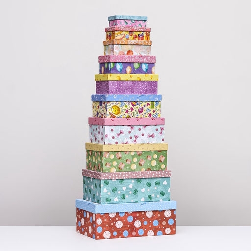 Набор коробок 10 в 1 «Тебе подарок от меня», 32.5×20×12.5 - 12×7×4 см