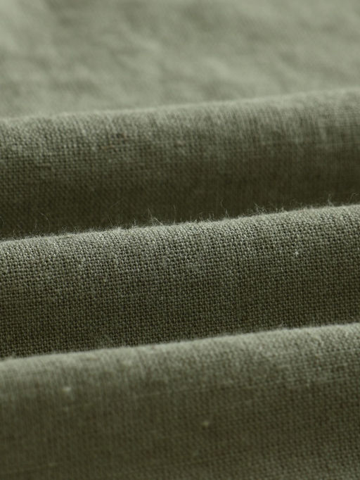 Простыня на резинке 1.5-спальная SL Home Linen collection, 140200+30 см, зелёная, полулён - Sima-land home фото 10