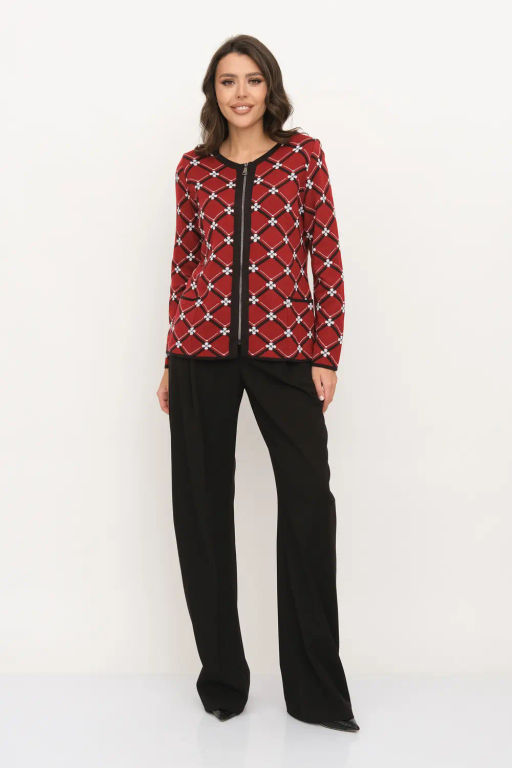 ЗЛАТА Жакет М 3173/красный