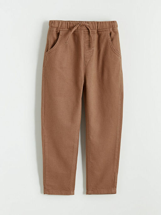 Kadife G?r?n?ml? Erkek ?ocuk Pantolon