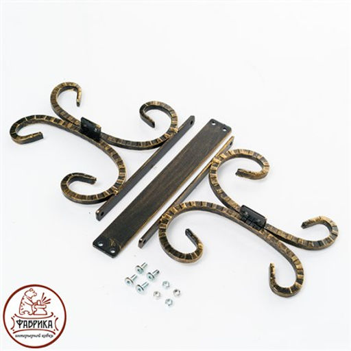 Декроттуар разборный для чистки садовой обуви 62-026R - Фабрика интерьерной ковки фото 5