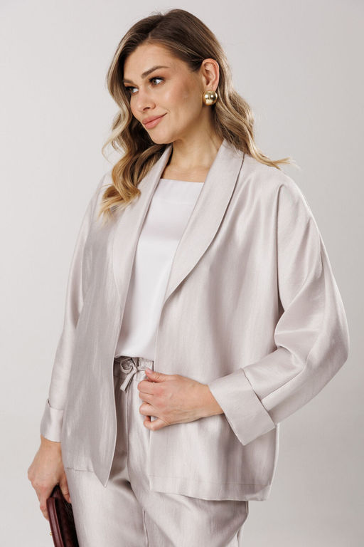 Костюм Lars Style 1202 оттенки бежевого; молочный