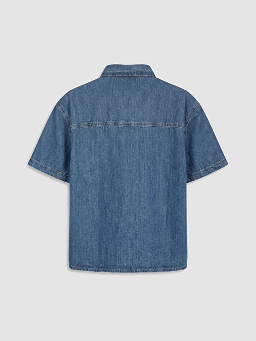 Oversize Kad?n Jean G?mlek