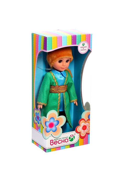 Кукла «Мальчик» в башкирском народном костюме, 30 см