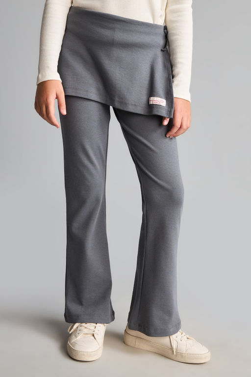 Pamuklu Flare Fit Pantolon K_z _ocuk - Defacto фото 5