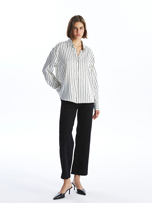 Wideleg Kad?n Jean Pantolon