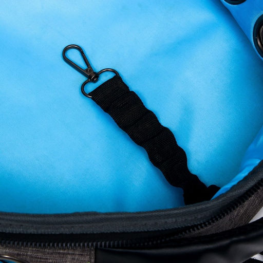 Рюкзак для переноски животных прозрачный, 31 х 28 х 42 см, голубой - Пижон фото 8