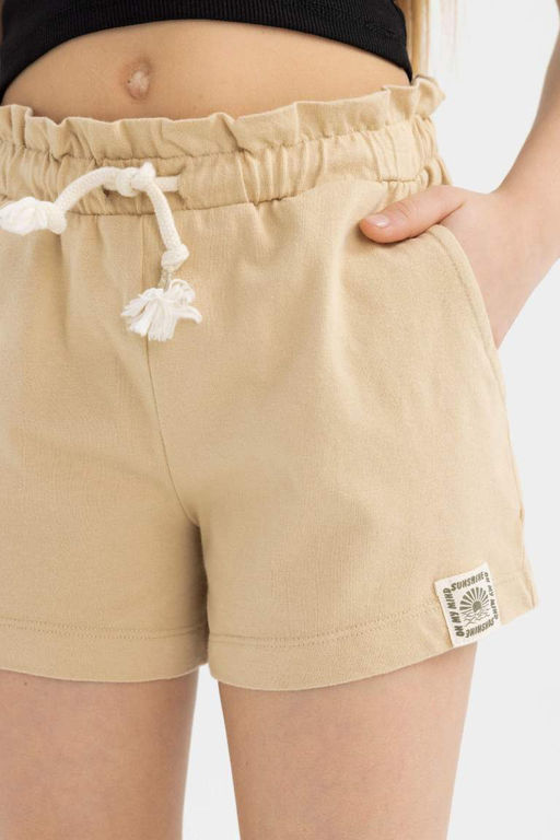 Шорты с кружевной талией для девочек - Defacto фото 7
