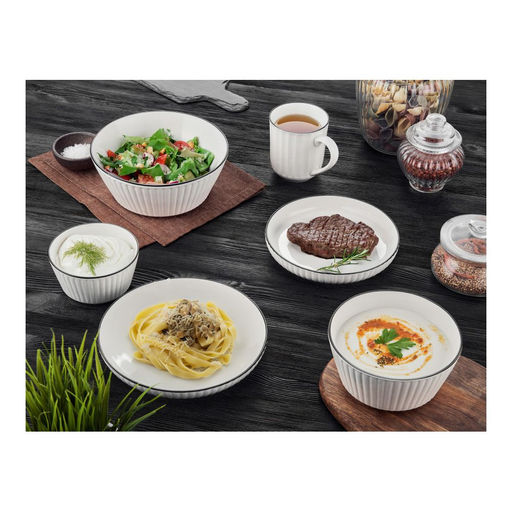 Салатник (миска) Melody, 0.3 л, цвет белый - Walmer фото 2