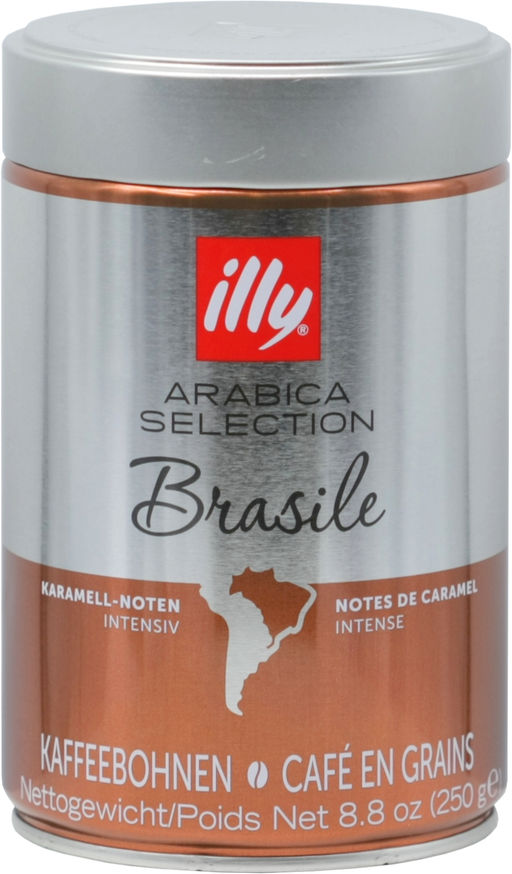 Illy. Brasile (зерновой) 250 гр. жест.банка