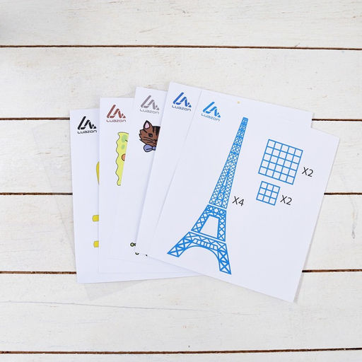 3D ручка Luazon, с дисплеем, с пластиком ABS и PLA в комплекте, хаки