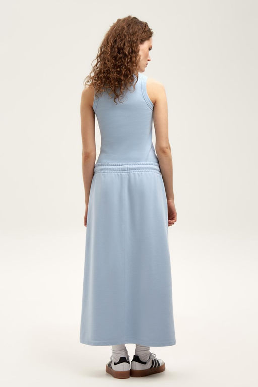 ЕВТ 7030/голубой кашемир юбка жен