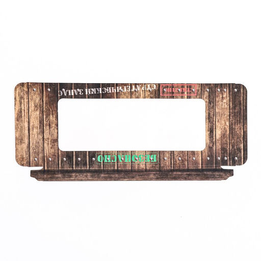 Цена за 5 шт. Подарочная коробка под плитку шоколада, с окном Стратегический запас, 17?8?1.4 см