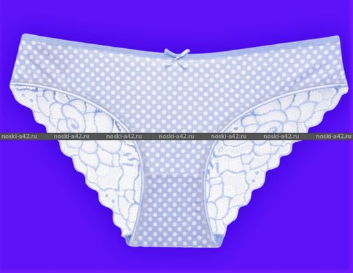 Цена за 5 шт. Трусы женские Турция большие размеры кружевная попа арт. 163516 (163616) 3XL (50-52) - For you фото 4