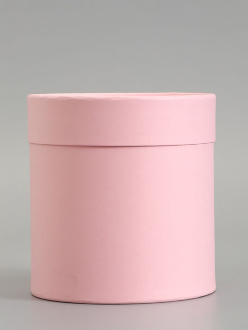 Коробка подарочная, завальцованная, "Розовая", 14 х 14 см