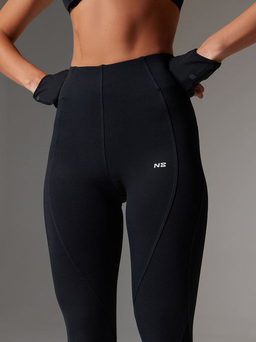 Леггинсы со вставками из сетки - NEVERLATE фото 3