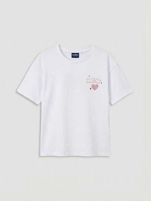 Bisiklet Yaka K?z ?ocuk Pijama ?st