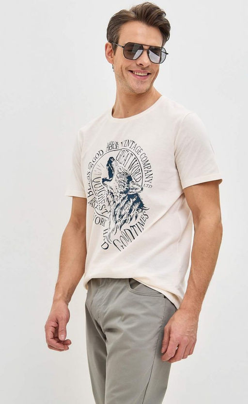 Футболка F411-06-823 milk - Fine joyce фото 2