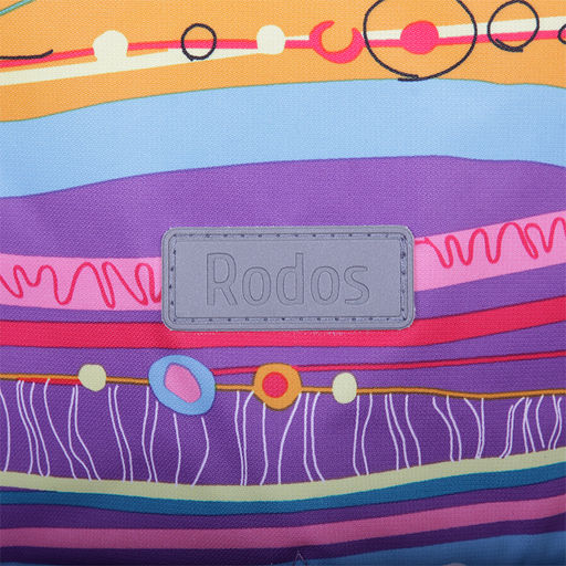 RODOS Куртка для девочки мембрана демисезон М-198 Ультрамарин  фото 62