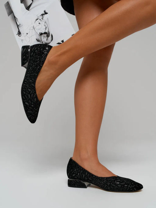 Туфли женские черные, н/з 908353-5