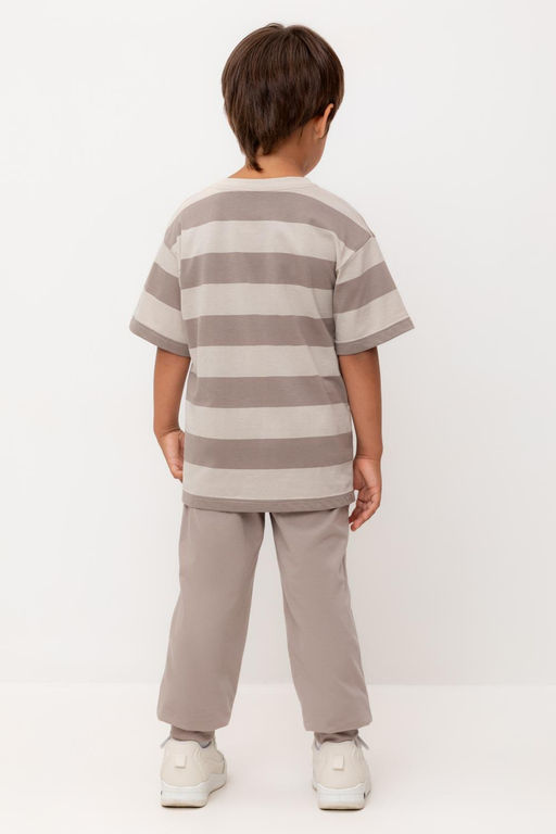 КР 400633/коричневый к554 брюки для мал - Crockid фото 5