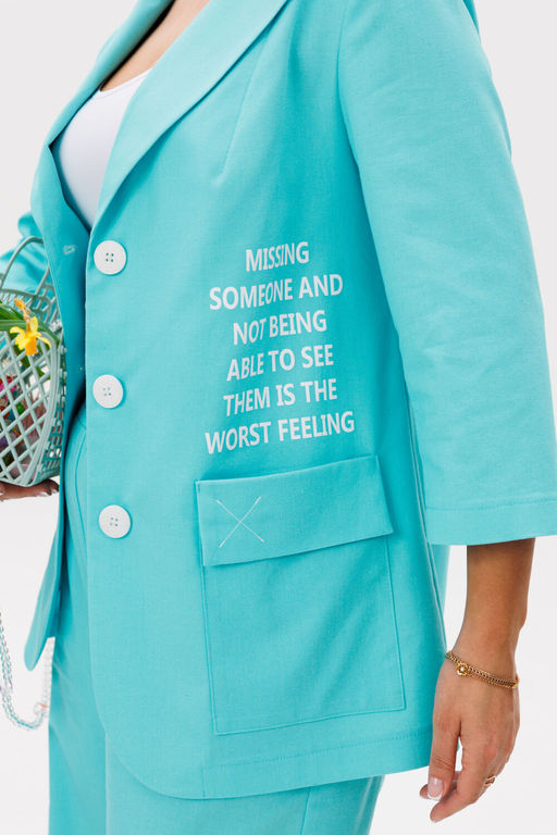 Костюм Mubliz 260 голубой фото 3