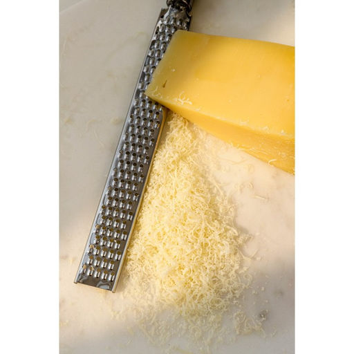 Тёрка для сыра Доляна Venus, 35.5×8 см, с ручкой, цвет чёрный