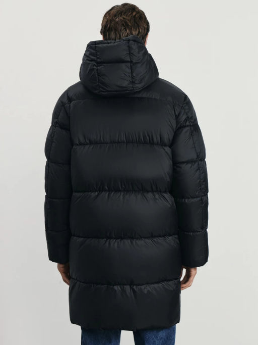 Длинный пуховик с водоотталкивающим эффектом / Zarina