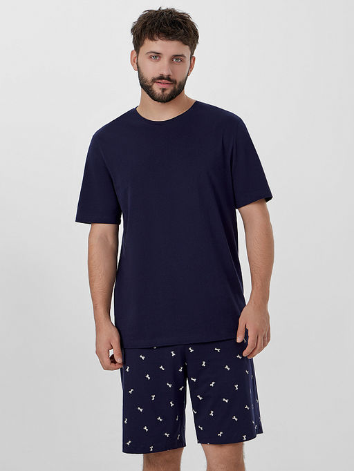 Комплект домашний мужской синий - Mark formelle фото 3