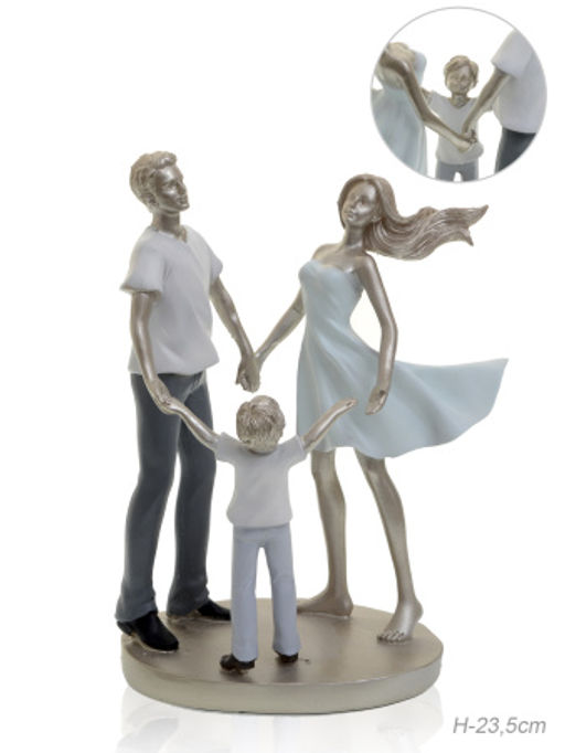 Статуэтка Семья 23,5 см / FM18179 /уп 12/