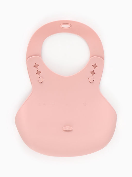 Нагрудник детский, светло-розовый