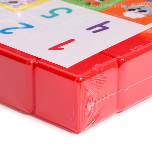 Кубики детские с наклейками, 6 × 6 см, 20 штук, 3+