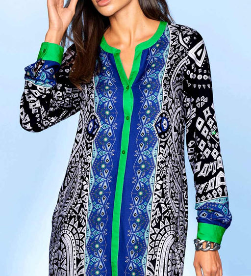 Платье, сине-зеленое - Heine фото 5