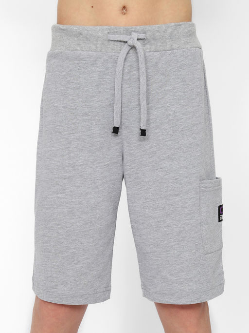 CRB wear/CSJB 90185-11-374 Комплект для мальчика (футболка, шорты),светло-серый меланж/Ex.Cherubino  фото 4