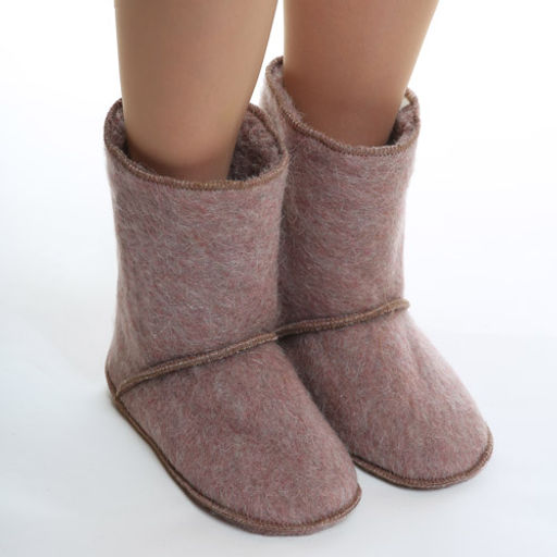 Носки-чарапе арт.901-13/Step меховые Пепельная роза - Altro фото 2