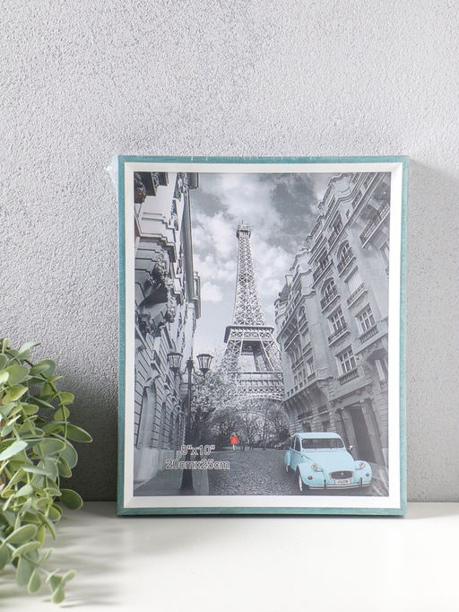 Фоторамка пластик 20х25 см "Данте" голубая лагуна 26х21х2,5 см