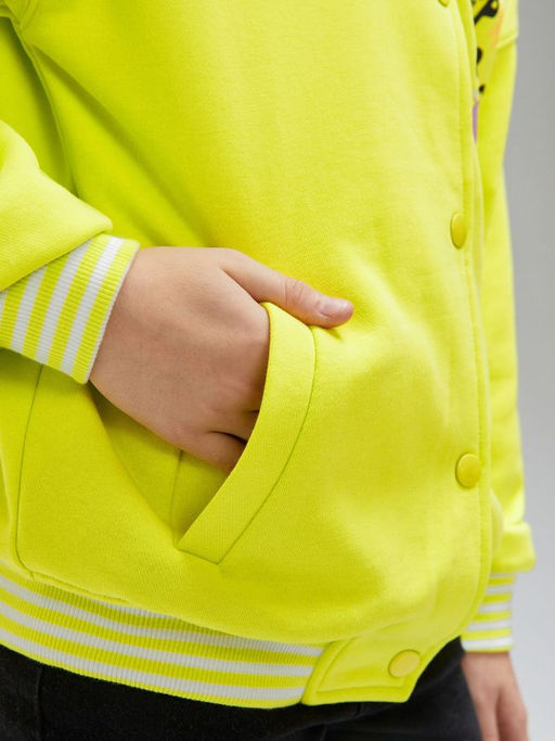 ACOOLA / Куртка детская для девочек Feira лайм  фото 5