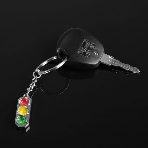 Цена за 2 шт. Брелок для автомобильных ключей Cartage, металл, светофор