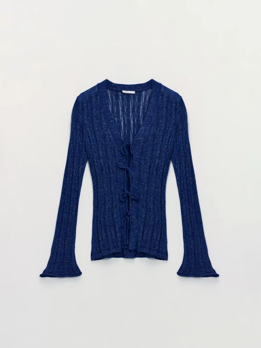 Джемпер на завязках с вискозой в составе / Zarina  фото 2