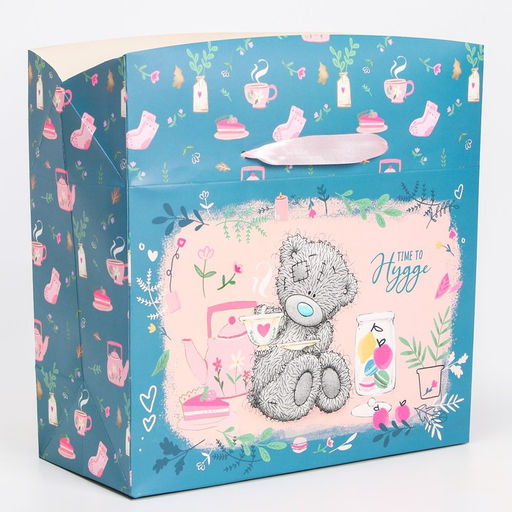 Пакет подарочный-коробка, 28?20?13 см Time to hygge, упаковка, Me To You