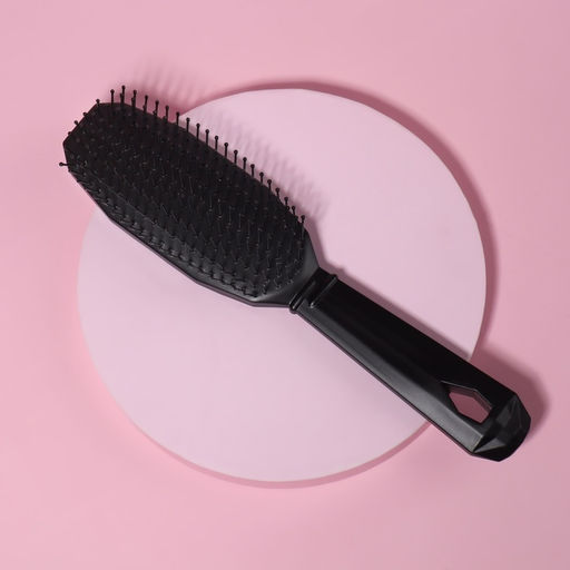 Расчёска массажная 5×22.5 (±1) см, чёрная