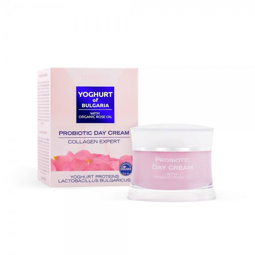Крем для лица дневной коллаген эксперт пробиотический Yoghurt of Bulgaria