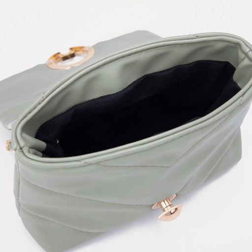 Сумка-мессенджер на клапане, цвет зелёный - Simaland фото 3