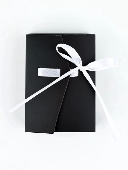 Цена за 5 шт. Коробка под бижутерию «Чёрная», 12×8.5×3 см