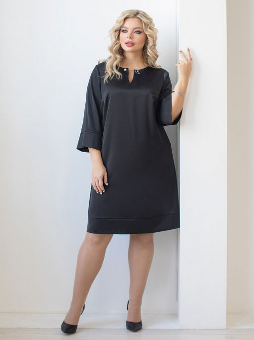 Платье 1304 черный - Novita фото 2