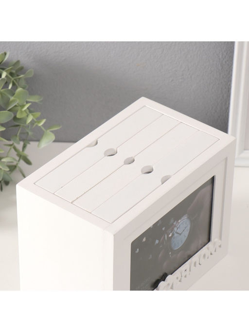 Фотоархив на 96 фото 10?15 см с фоторамкой 10?15 см Будь рядом, белый, 20?15?12 см